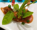 A picture of step 7 of Dynamite chicken.