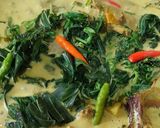 Gambar langkah 4 resipi Itik Salai Masak Lemak.