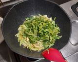 辣炒青江菜絲的食譜步驟3照片