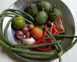 Foto langkah ke 1 dari resep Beberuk Terong Ijo.