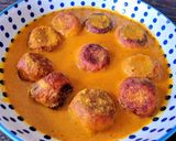 A picture of step 8 of Cottage cheese or fresh chhana kofta curry.
