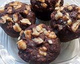 Foto del paso 3 de la receta: Muffins veganos de algarroba y nuez