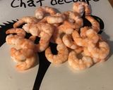 Une image de l'étape 3 de Salade de céleri jaune, reine des glaces,tomates et crevettes roses (sauce tapenade).