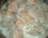 Foto del paso 7 de la receta: Pollo a la crema con zetas y carnes frías