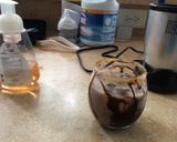 A picture of step 8 of Cookie frappuchino.