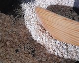 A picture of step 1 of Oats Peanut Butter Laddu.