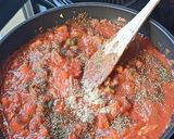 Une image de l'étape 2 de BOLOGNAISE de LENTILLES tagliatelles de poireaux.
