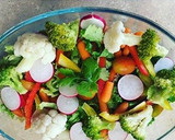 Foto del paso 6 de la receta: Pollo en salsa y vegetales
