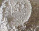 A picture of step 2 of Besan laddu.