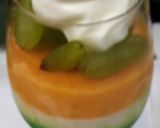 A picture of step 7 of Yakult Tricolour Bread Pudding without heat jhatpat recipe.