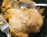 Foto del paso 4 de la receta: Timbal de patata y pechuga de pollo con salsa de vino tinto