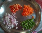 A picture of step 1 of Uttapam.