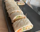 Tortilla tekercs recept fázis 2 fotója