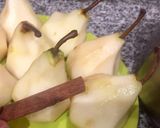 Foto del paso 1 de la receta: Peras al borgoña o al vino tinto