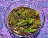 A picture of step 4 of Kamrak chilli pickle.