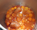 Foto del paso 5 de la receta: Alubias con brócoli y chorizo