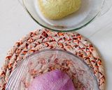 Foto langkah ke 8 dari resep Green Tea Taro Sourdough Bread.