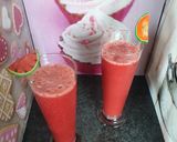 Une image de l'étape 3 de Smoothie pastèque 🍉 et framboises 😋.
