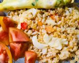 Foto langkah ke 3 dari resep Nasi goreng telor.
