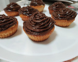 Foto del paso 6 de la receta Magdalenas cubiertas de chocolate para Navidad