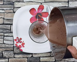 A picture of step 1 of Cocoa Lassi.