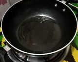 A picture of step 2 of Sabudana khichdi.