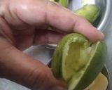 A picture of step 1 of Parval Bataka nu Bharelu Shaak.