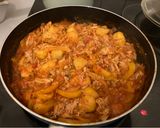 Foto del paso 6 de la receta: Pollo deshilachado (pulled chicken) con patatas