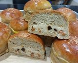 Foto langkah ke 1 dari resep Anabolic Pumpkin Sweet Cheese Raisin Buns |High Protein, Low Calorie, Sugar Free.