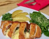 Foto langkah ke 7 dari resep Chicken Cordon Bleu.