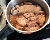 Foto del paso 4 de la receta: Solomillo de cerdo con guisantes secos