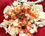 Gambar langkah 3 resipi 👩‍🍳Garlic Parmesan Roasted Cauliflower.