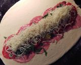 A picture of step 5 of Italian Stromboli.