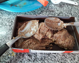 Foto del paso 5 de la receta: Turrones por 4: coco, cereal, crema de maní con dulce de leche y con chocolate