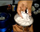 A picture of step 2 of Homemade Coconut Milk.