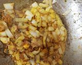A picture of step 1 of My part Indian and part my recipe curry.
