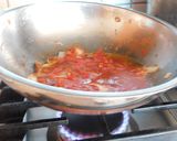A picture of step 3 of Pasta alla Norma: Eggplant Pasta.