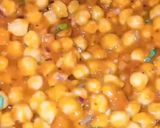 A picture of step 4 of Dahi Chana Chat.