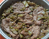 Foto del paso 7 de la receta: Filetes de pierna de cordero guisados con verduras