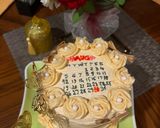 Hình bước làm 3 của món Trang trí bánh bằng chocolate (chocolate cake decoration)