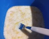 Foto del paso 2 de la receta: Panqueques de banana con arándanos