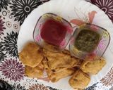 A picture of step 8 of Bread pakoda.