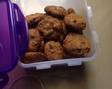 Foto langkah ke 10 dari resep Choco Cookies ala Famous Amos (Recook).