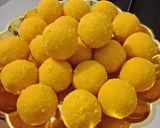 A picture of step 4 of #Basan_Kay_ladoo! #KokabandCookpad #ILoveMeetha #RamadanKiTayari.
