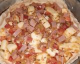 Foto del paso 6 de la receta: Tarta jamón, queso, berenjenas y tomate