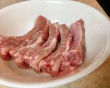 Hình bước làm 1 của món Xôi bọc sườn chiên giòn rụm, (món ăn vặt)