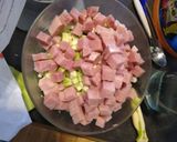 Une image de l'étape 2 de Muffin salé au jambon.