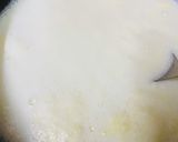 A picture of step 3 of Rice kheer.