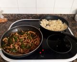 Foto del paso 6 de la receta: Salteado de carne con pimientos estilo chino (qīng jiāo ròu sī)