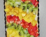 صورة لخطوة 2 من وصفة تارت بالفواكه 🍍🍓🥝